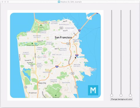 Mapbox QML Runtime Style